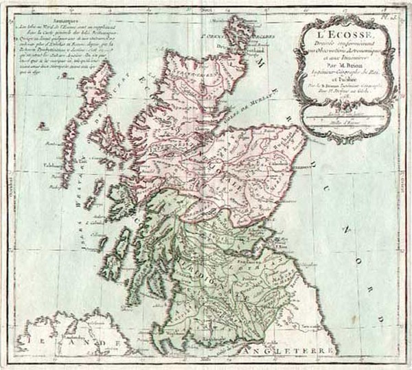 2-Europe and British Isles Map By Louis Brion de la Tour