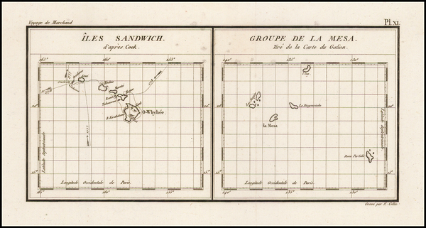 29-Hawaii and Hawaii Map By Etienne Marchand