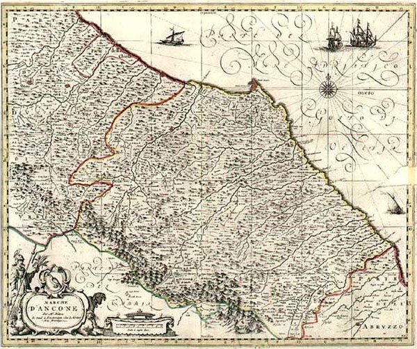 2-Europe and Italy Map By Pierre Mortier