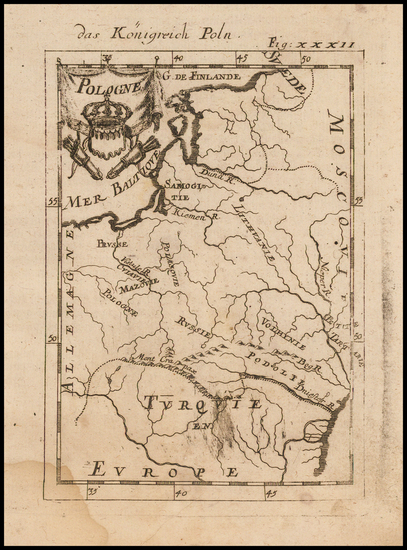 19-Poland Map By Alain Manesson Mallet