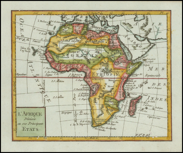 60-Africa and Africa Map By Citoyen Berthelon