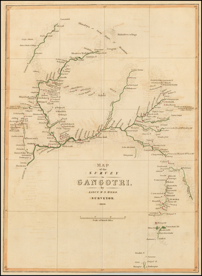 71-India and Central Asia & Caucasus Map By 