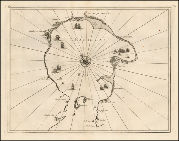 44-Philippines Map By Francois Valentijn