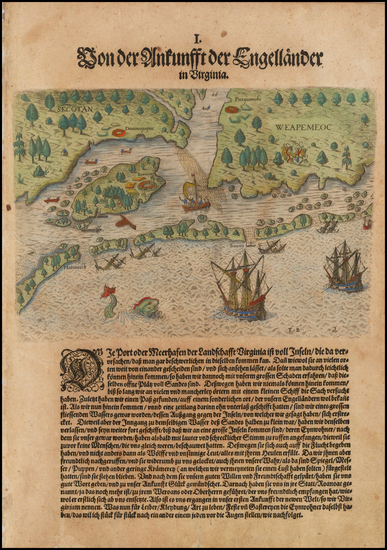 76-Southeast Map By Theodor De Bry