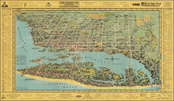 100-Florida Map By Carmel Wilson