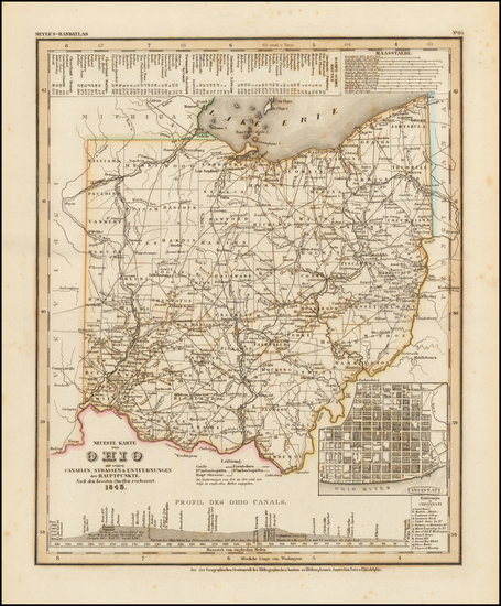 56-Midwest and Ohio Map By Joseph Meyer