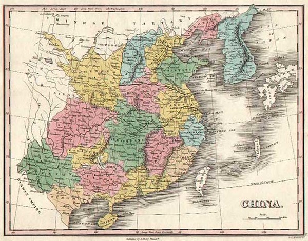 11-Asia, China and Korea Map By Anthony Finley