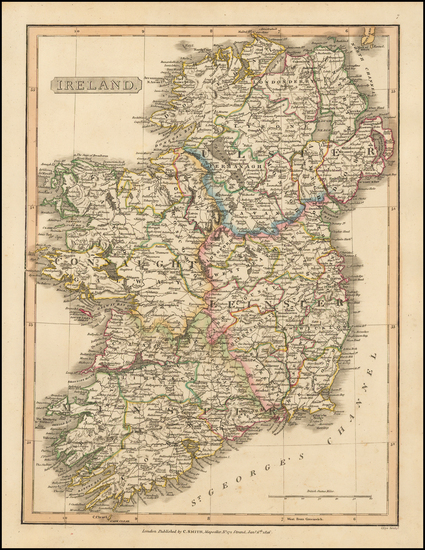 84-Ireland Map By Charles Smith