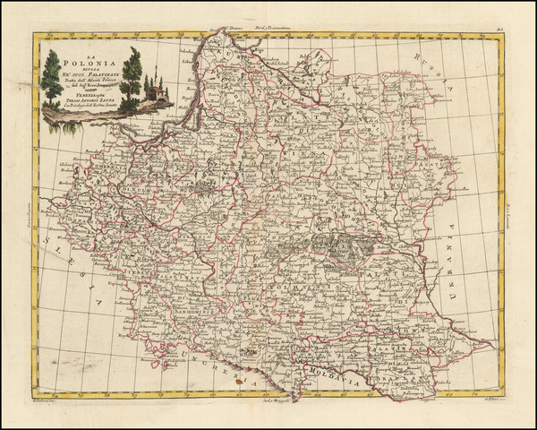 11-Poland Map By Antonio Zatta