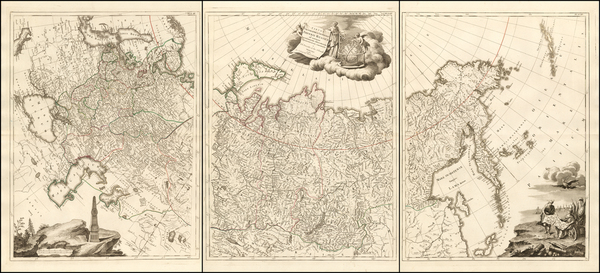 85-Russia, Ukraine, Baltic Countries and Russia in Asia Map By Paolo Santini