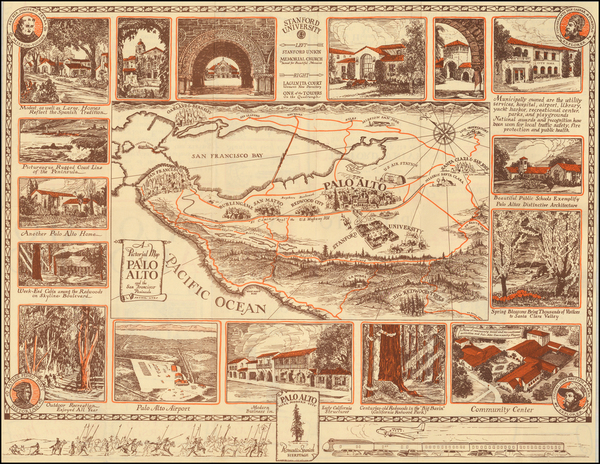 22-California Map By Arthur Lites