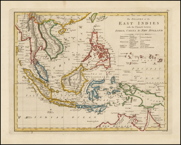 84-China, Southeast Asia and Philippines Map By Robert Wilkinson