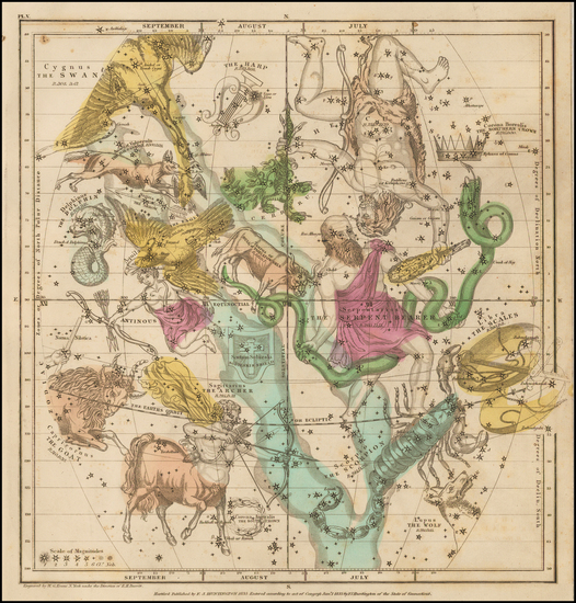 99-Celestial Maps Map By Elijah J. Burritt