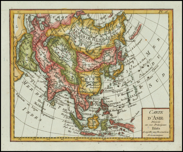 30-Asia and Asia Map By Citoyen Berthelon