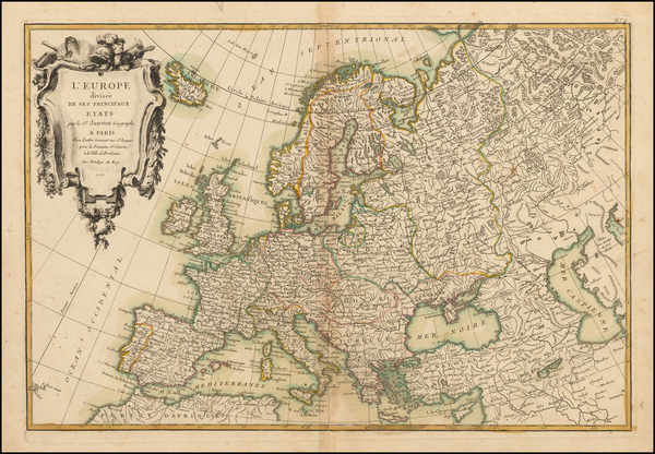 4-Europe and Europe Map By Jean Janvier