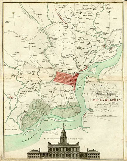 29-Mid-Atlantic Map By Mathais Albrecht Lotter