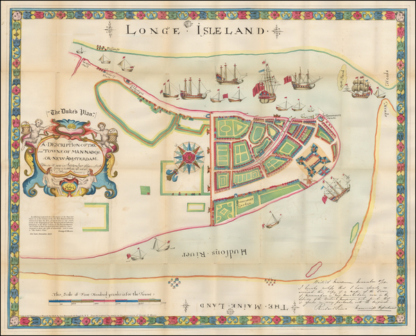 43-New York City Map By Anonymous / Valentine's Manual