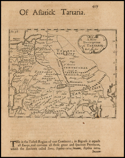 47-China, Central Asia & Caucasus and Russia in Asia Map By Robert Morden