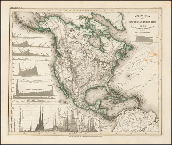 12-North America Map By Joseph Meyer