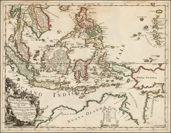 75-Southeast Asia, Philippines, Other Islands, Australia and Other Pacific Islands Map By Giacomo 