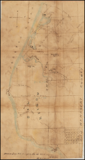 26-California Map By Henry J. Dart