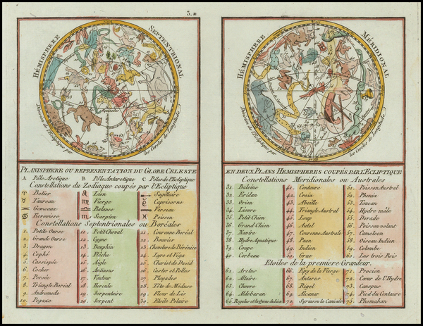 7-World and Celestial Maps Map By Citoyen Berthelon