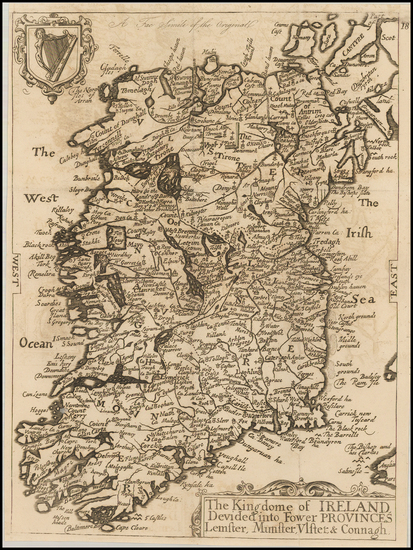 68-Ireland Map By William Webb