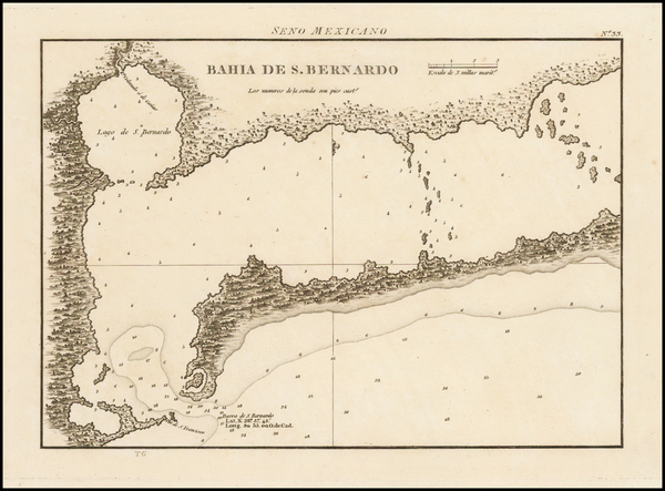 20-Texas and Cuba Map By Direccion Hidrografica de Madrid