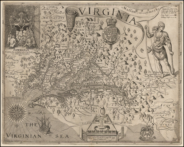 75-Mid-Atlantic, South and Southeast Map By John Smith