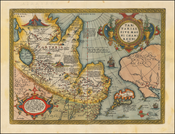 56-Southwest, Alaska, China, Japan, Central Asia & Caucasus, Russia in Asia and California Map