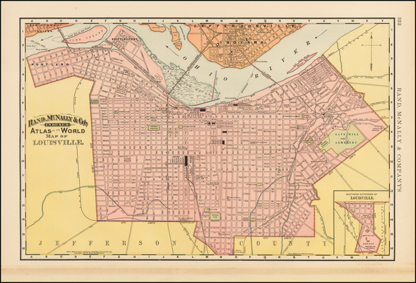 31-South Map By William Rand  &  Andrew McNally