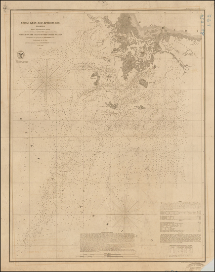 31-Florida Map By United States Coast Survey