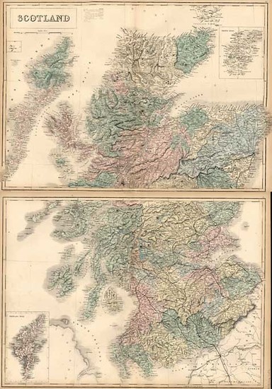 66-Europe and British Isles Map By Adam & Charles Black