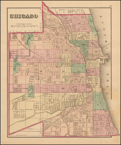 25-Midwest and Illinois Map By O.W. Gray