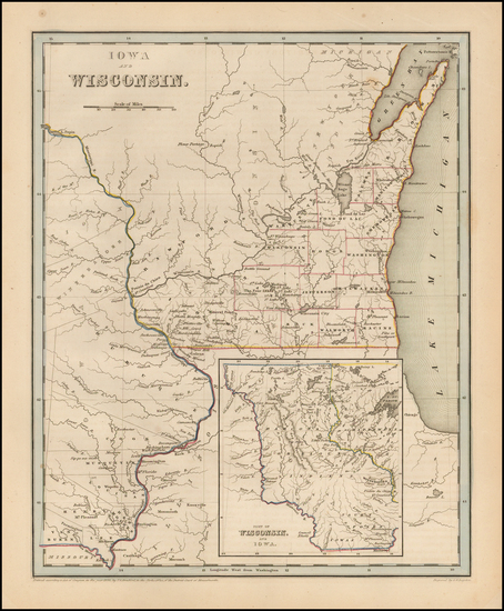 18-Midwest and Plains Map By Thomas Gamaliel Bradford