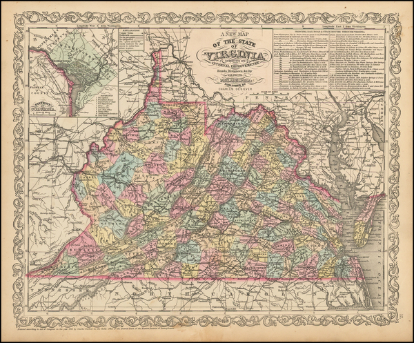 81-Southeast and Virginia Map By Charles Desilver