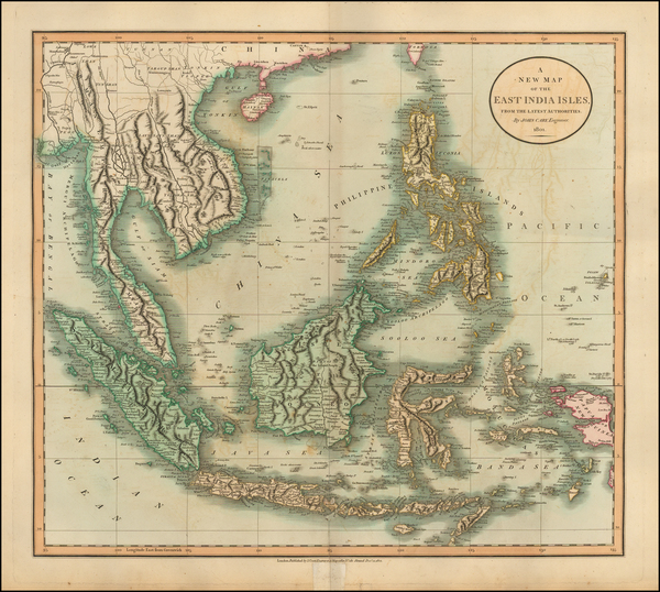 71-Southeast Asia and Philippines Map By John Cary