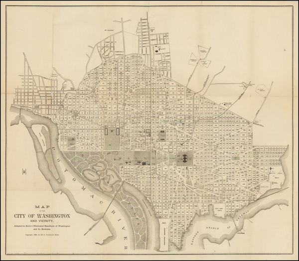 5-Mid-Atlantic and Washington, D.C. Map By B. Randolph Keim