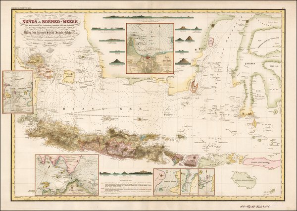 30-Southeast Asia, Indonesia and Other Islands Map By Heinrich Berghaus