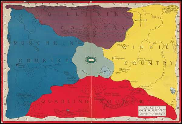 54-Curiosities Map By Reilly & Lee