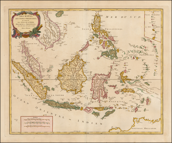 94-Southeast Asia, Philippines and Australia Map By Didier Robert de Vaugondy