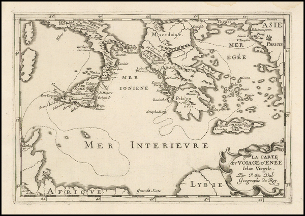 0-Mediterranean, Balearic Islands and Greece Map By Pierre Du Val