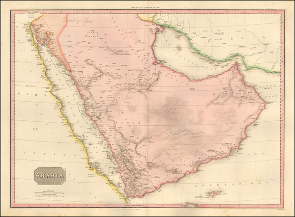 61-Middle East and North Africa Map By John Pinkerton