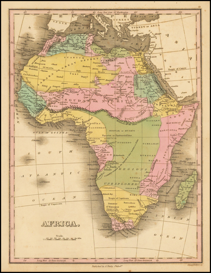 69-Africa Map By Anthony Finley