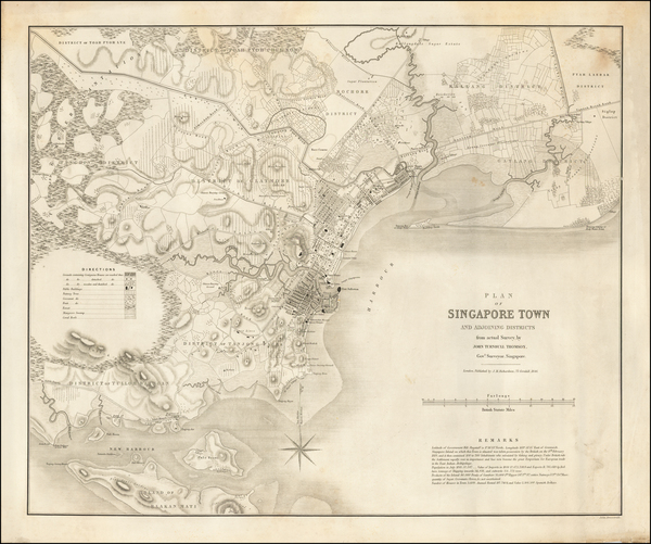 86-Southeast Asia and Singapore Map By John Turnbull Thomson