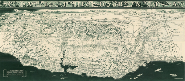 47-California Map By Charles H. Owens