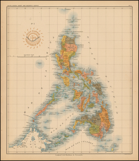 18-Philippines Map By Hoen & Co.