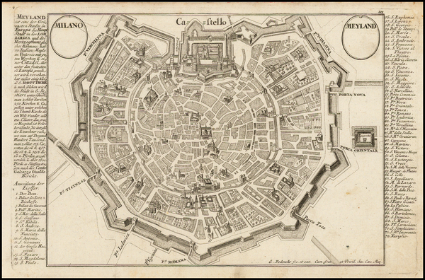 9-Italy, Northern Italy and Other Italian Cities Map By Gabriel Bodenehr