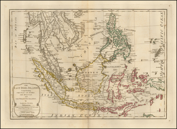 50-China, Southeast Asia, Philippines and Indonesia Map By Samuel Dunn