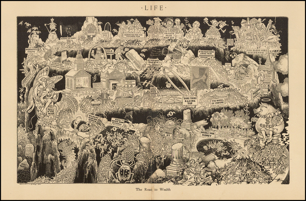 78-Curiosities Map By Harrison Cady